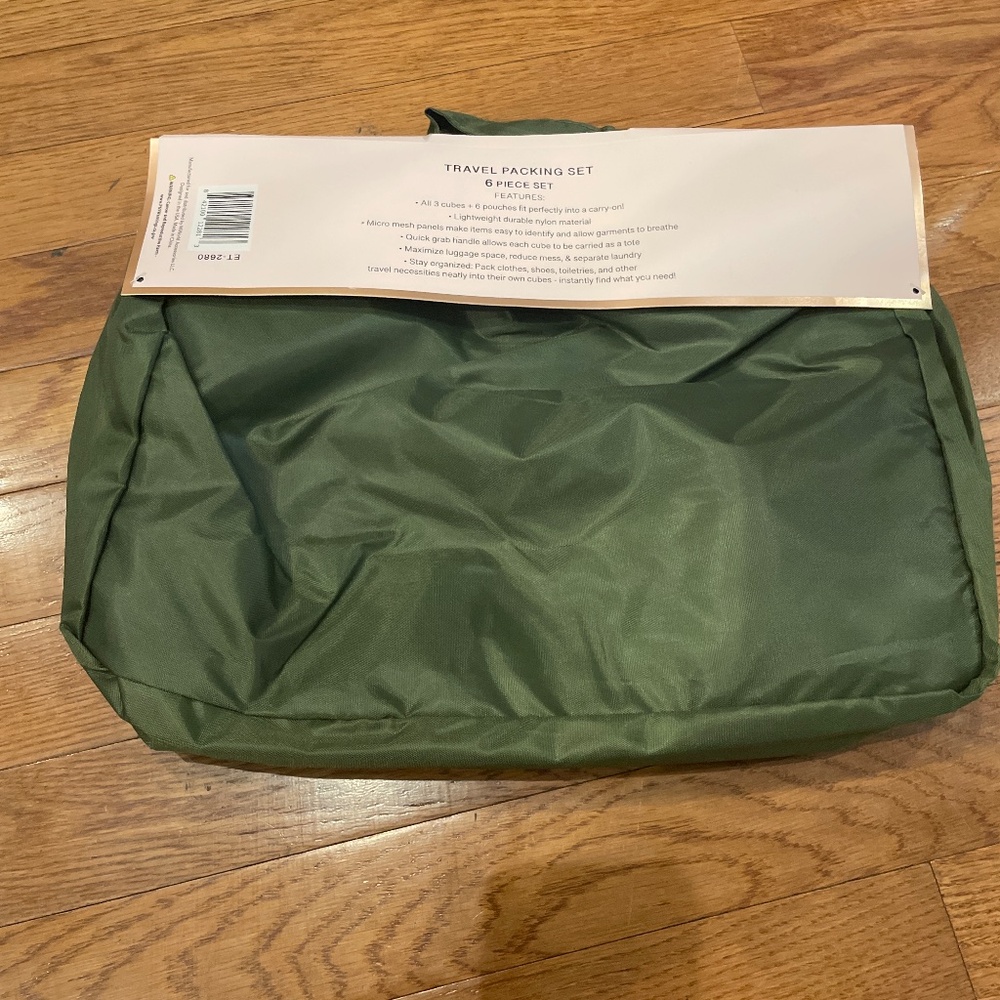 Ellen Tracy 6 Piece Travel Packing Set - Picture 6 of 6